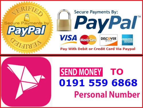 Pay With Paypal & Debit or Credit Card